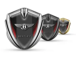 Bentley Metall Kuppel Emblem Robuste Schicke Form